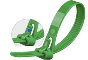 zip tie close up