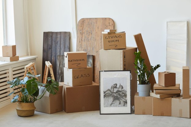 rental moving boxes in Windsor